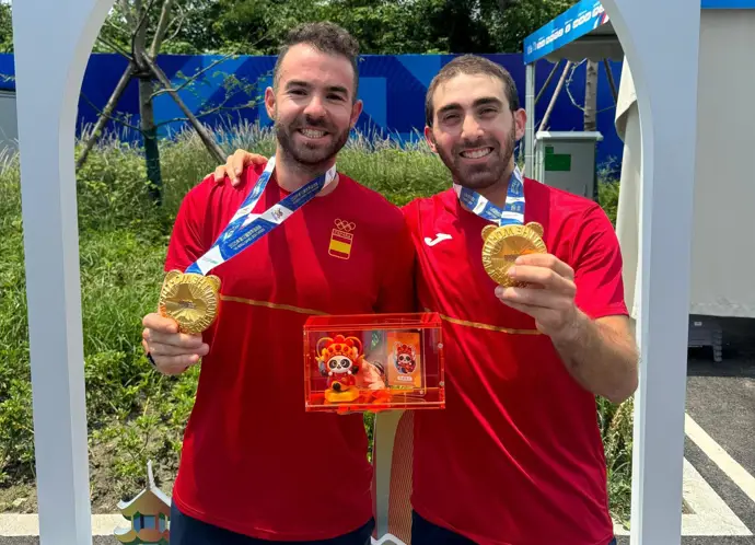 España logra dos medallas de oro en patinaje de velocidad durante los Juegos Mundiales