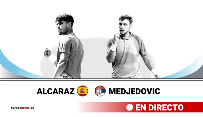 Alcaraz y Medjedovic se enfrentan en la tercera ronda de Cincinnati, sigue el partido en directo en