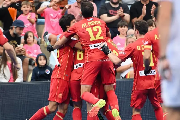 España se lleva el bronce en el Europeo masculino de hockey hierba tras una gran competición