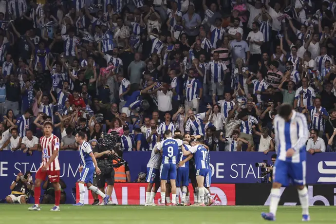 El Atlético cae en su debut frente al Espanyol en un partido decepcionante para los colchoneros