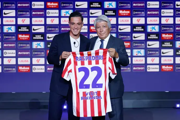 Simeone ha tenido un papel clave, buscaba a alguien como yo y valora mi personalidad