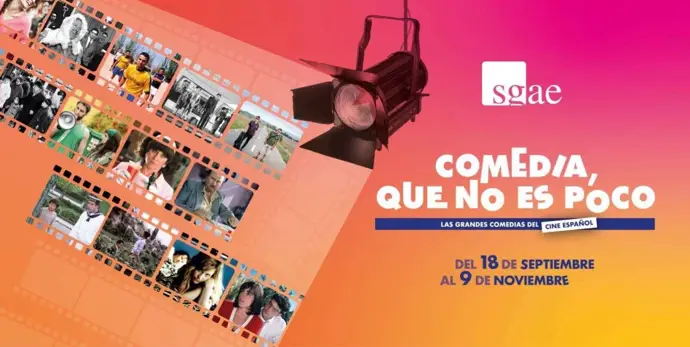 Una exposición de la SGAE celebra el cine de comedia español de los últimos 90 años