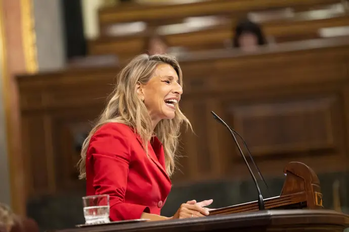 Yolanda Díaz critica a Junts por estar a favor de quienes se benefician de la jornada reducida