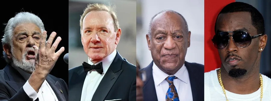 famosos del espectáculo señalados por delitos sexuales según la agencia EFE en español