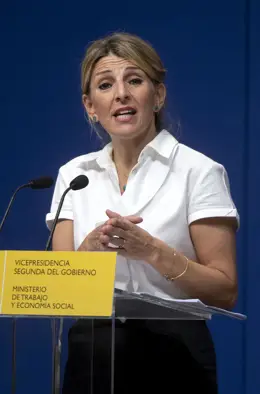 Díaz señala que no está de acuerdo con la propuesta de aumentar las cuotas de Seguridad Social