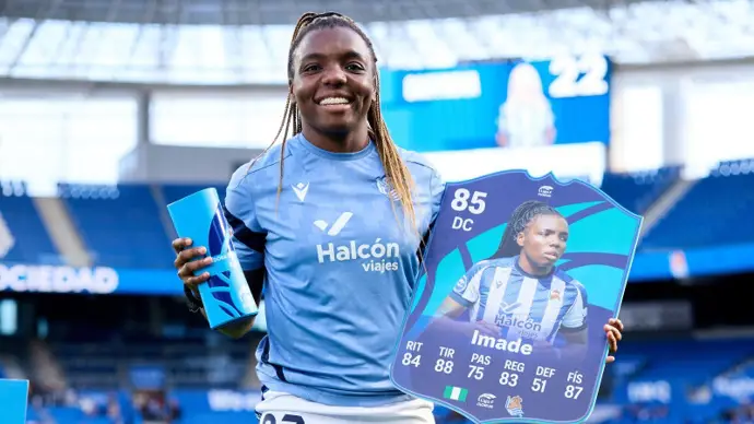 Edna Imade, una gran sorpresa en la lista para la final de la Liga de Naciones