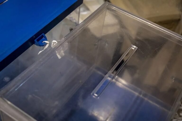 Urnas preparadas para un proceso electoral.