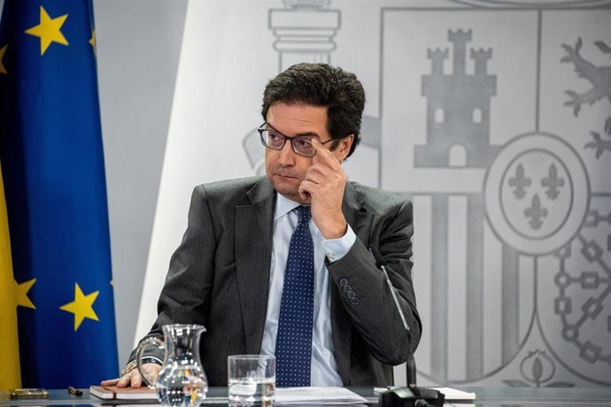 El ministro de Transformaci&oacute;n Digital y Funci&oacute;n P&uacute;blica, &Oacute;scar L&oacute;pez.