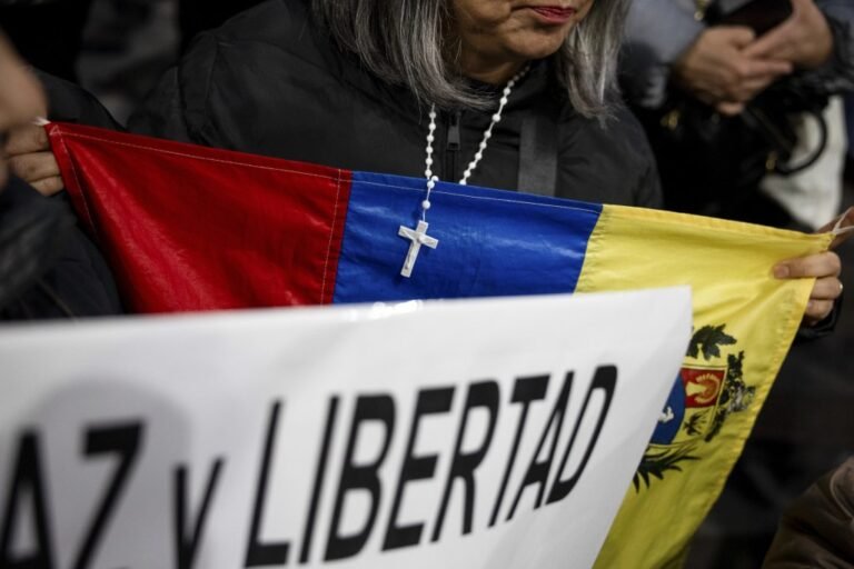 Venezolanos en Madrid celebran la lucha por la libertad y la esperanza de un futuro mejor