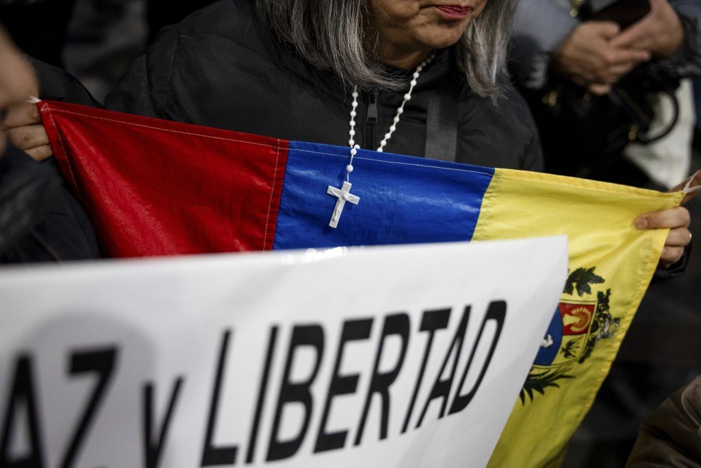 Venezolanos en Madrid celebran la lucha por la libertad y la esperanza de un futuro mejor