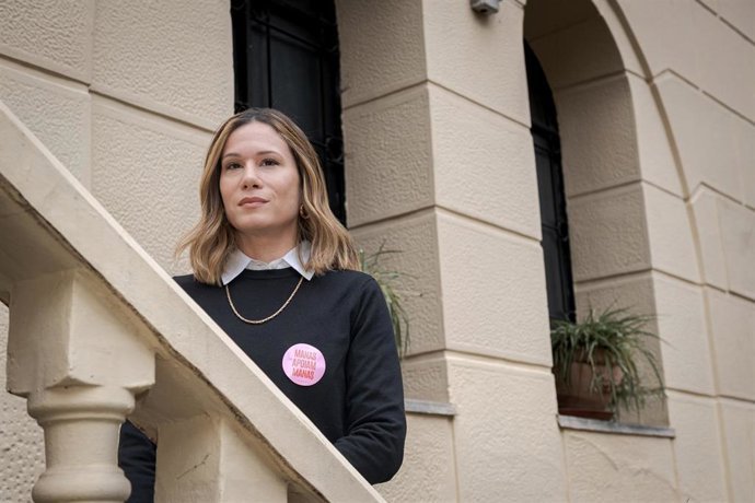 La cineasta Marianna Brennand durante una entrevista para Europa Press, en la embajada de Brasil, a 4 de febrero de 2026, en Madrid (Espa&ntilde;a). Su pel&iacute;cula &lsquo;Manas&rsquo; ha sido nominada a Mejor Pel&iacute;cula Iberoamericana en los Goya 2026.