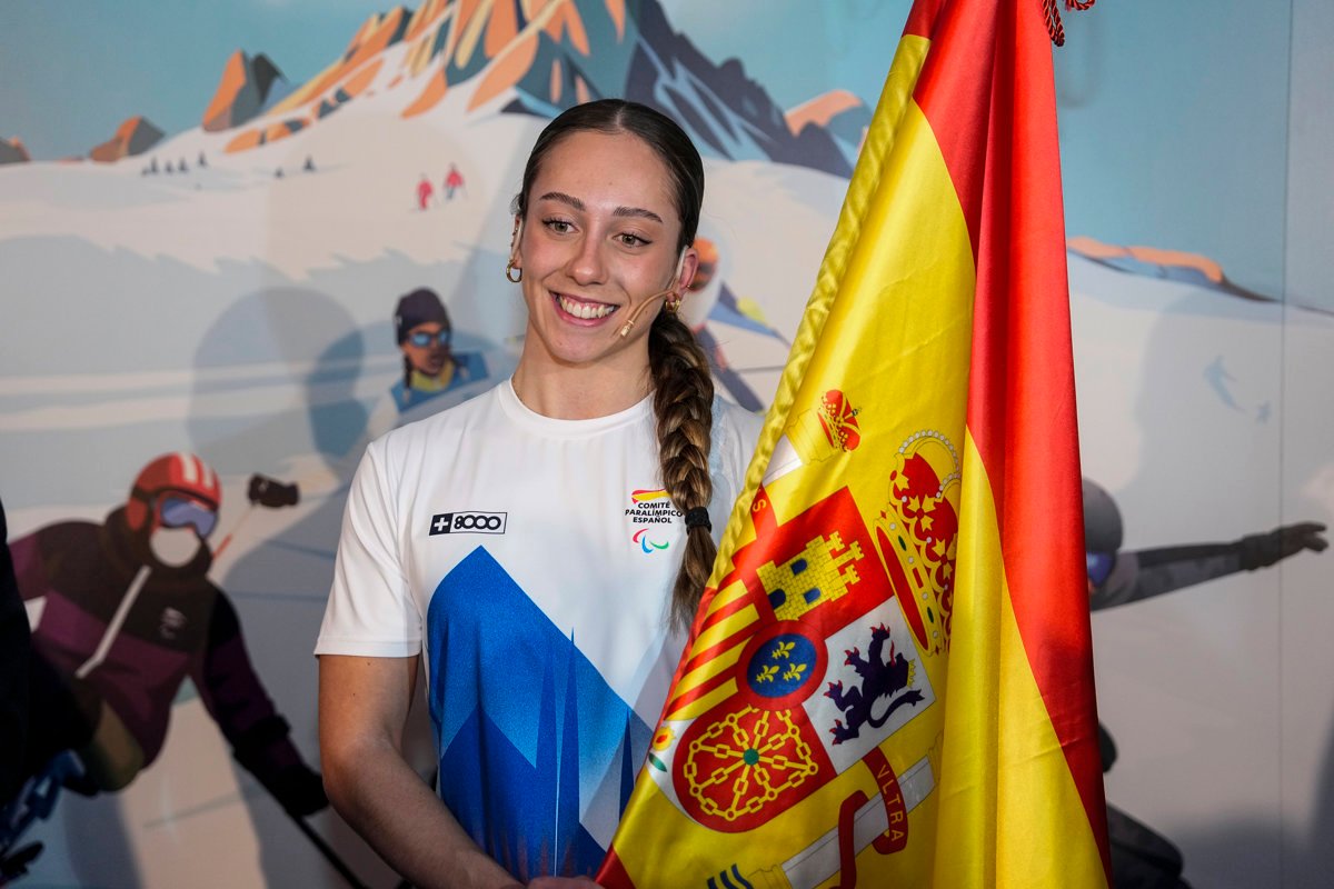 Audrey Pascual será la portadora de la bandera en la inauguración de los Juegos Paralímpicos de