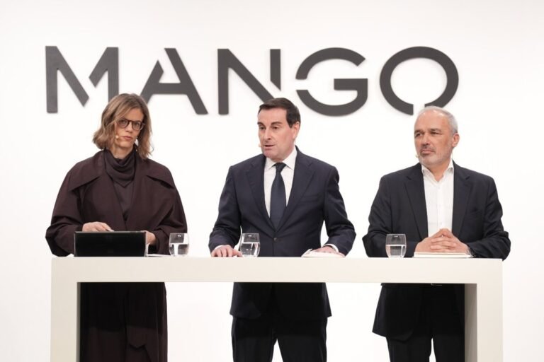 Mango alcanza 242 millones en 2025, un 11% más, y registra una facturación récord de casi 3.800