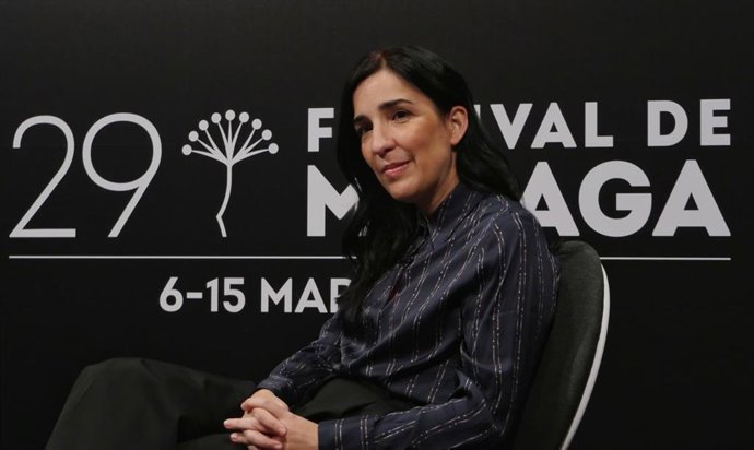 La directora Alauda Ruiz de Az&uacute;a, de la pel&iacute;cula 'Los domingos', en el Festival de M&aacute;laga.