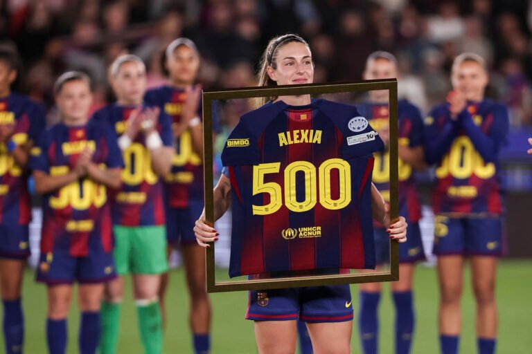 Alexia Putellas brilla en su partido 500 con el Barça, reafirmando su legado en un entorno