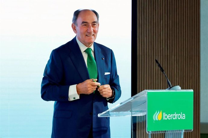 Archivo - El presidente de Iberdrola, Ignacio S&aacute;nchez Gal&aacute;n