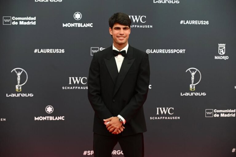 Carlos Alcaraz obtiene el Premio Laureus al mejor deportista del año 2025